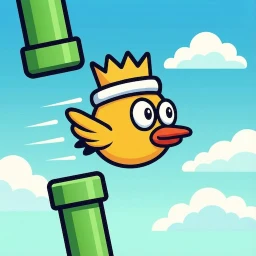 Icono de Birdy pájaro - Flapping Bird